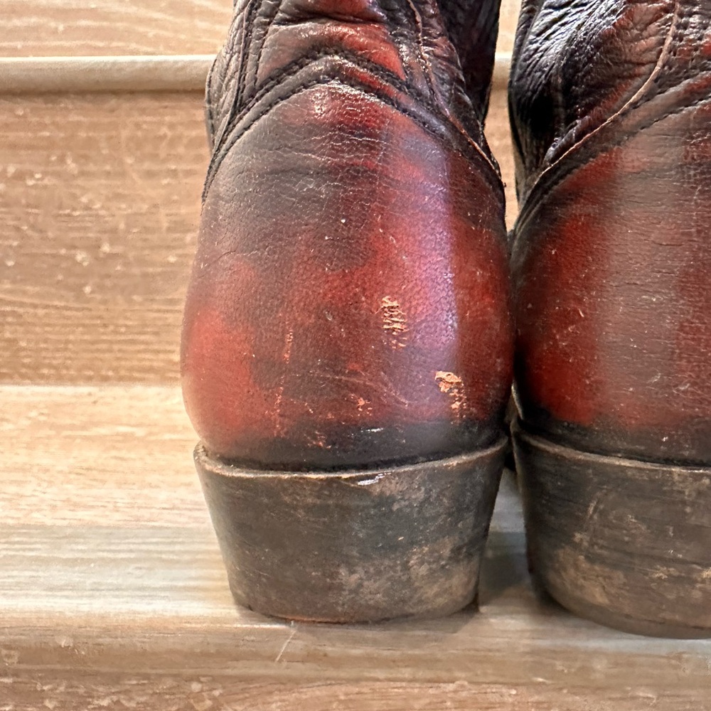 Vintage Lucchese Cowboy Boots | Men’s 9.5D | USA Made - Picture 9 of 16